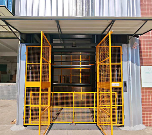 新建导轨式升降平台